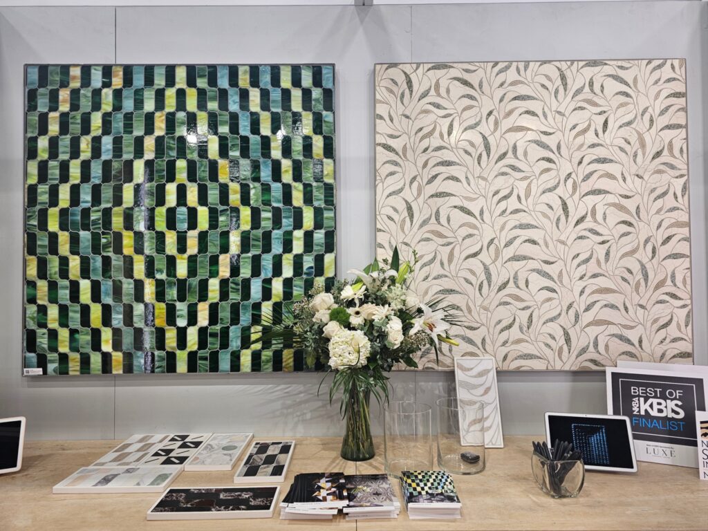 Artistic Tile Green Patterns
