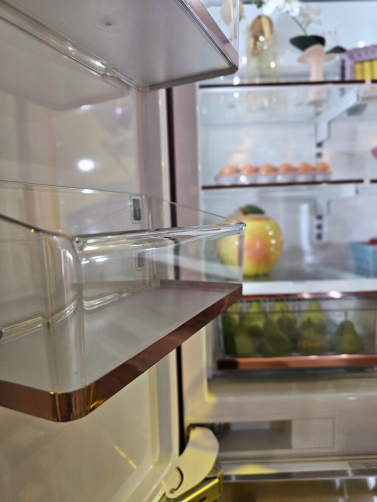 Cafe Appliance Fridge Copper Trim