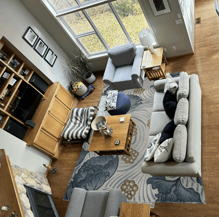 Sue Grant Rug Idea Living Room