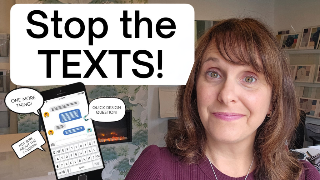 Texting Clients is Bad For Business
