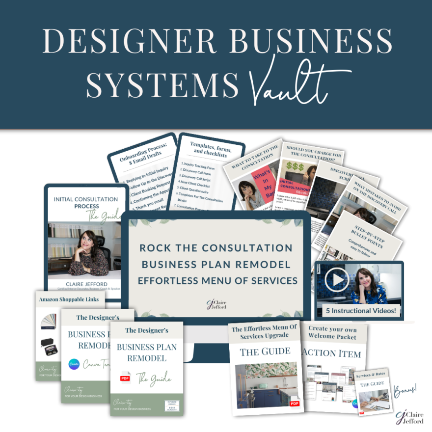 The Designer Business Systems Vault
