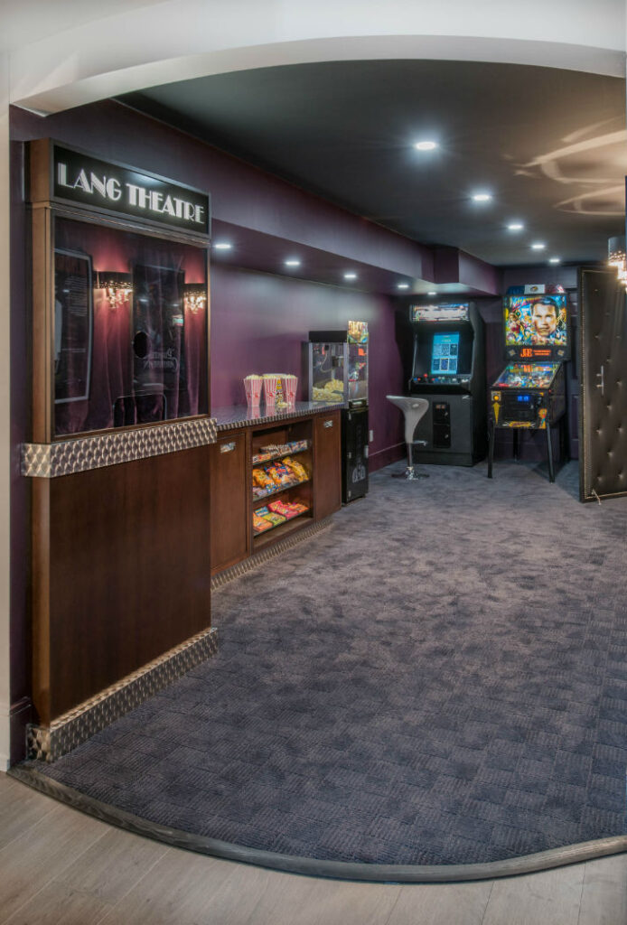 Copy Of Basement Theatre With Game Area